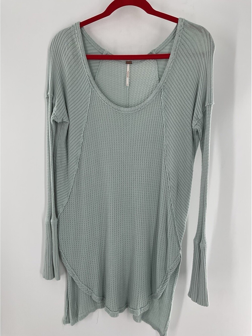 Free People Women’s Size Small Sweater Dress Or Tunic Blouse Long Sleeve 134
